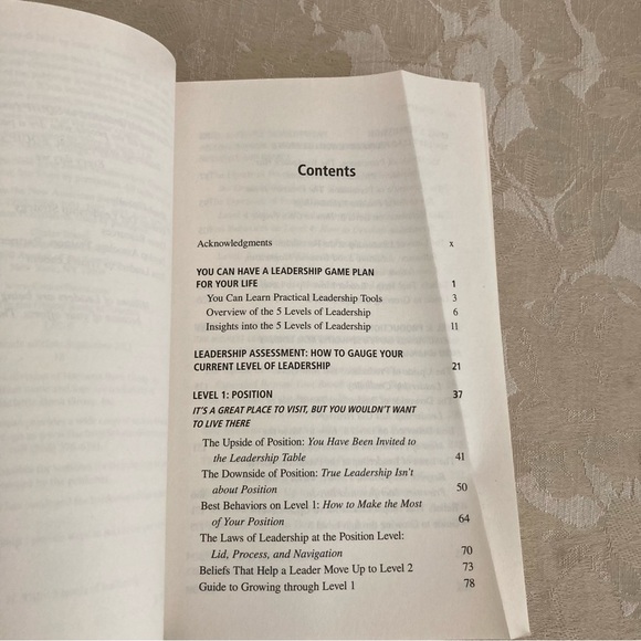 The 5 Levels of Leadership: Proven Steps to Maximize Your Potential Soft Cover - Picture 4 of 5